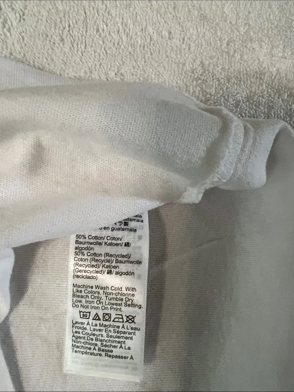 Madewell The Relaxed Varsity Tee in Vintage Jersey, Varsity Tee, M - Picture 8 of 8